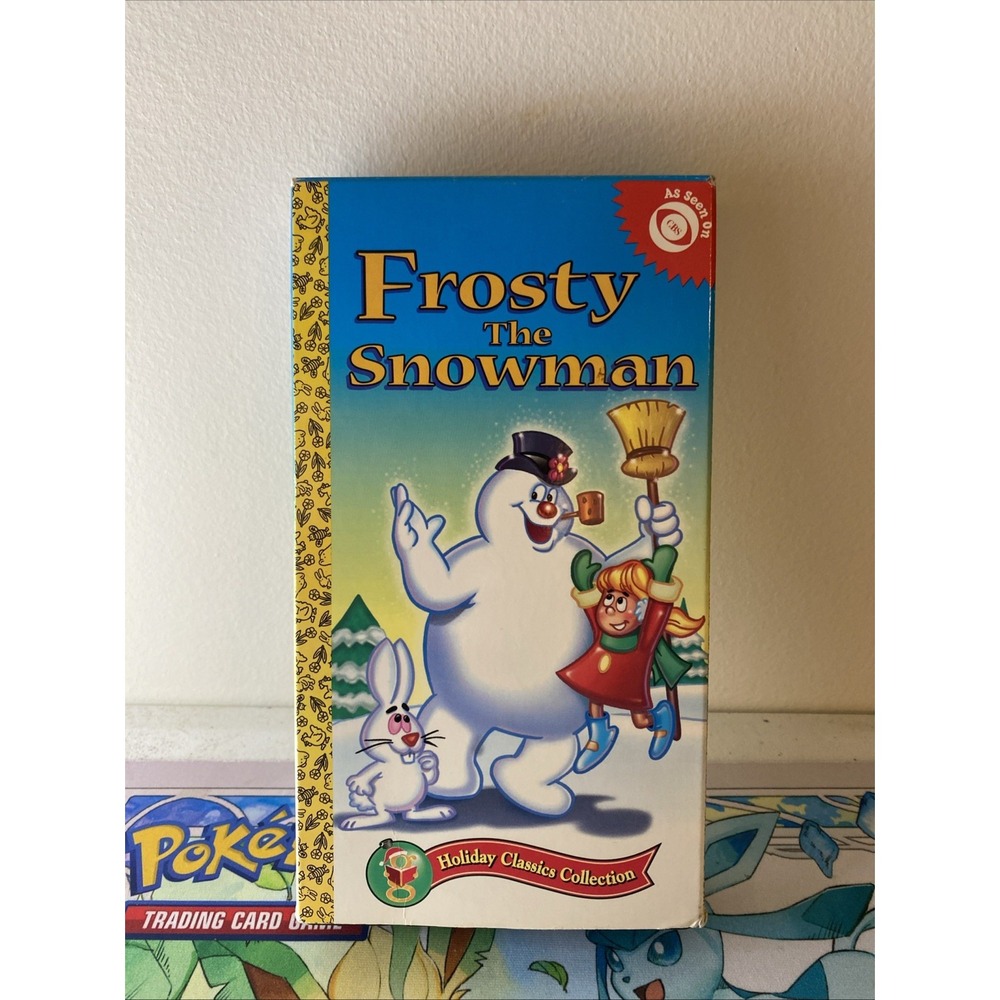 Frosty The Snowman VHS 1969 Video Tape VTG Golden Book Christmas Holiday Classic
